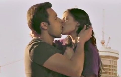 Imran Hasmi Porn - Amyra enjoys lip lock with Serial Kisser